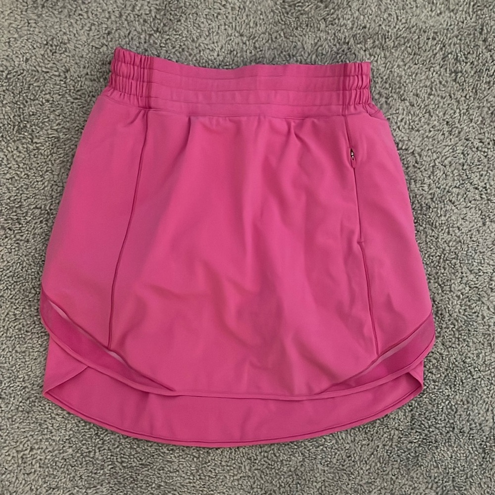 lululemon athletica Sonic Pink Hotty Hot Skirt - Long